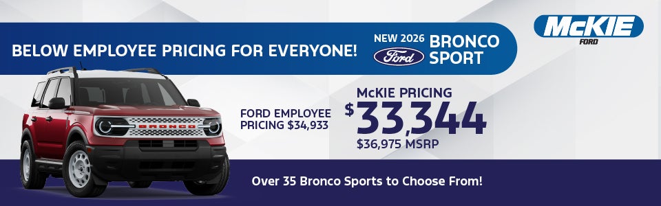 NEW 2026 BRONCO SPORT