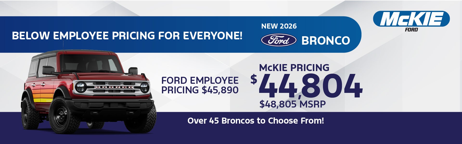 NEW 2026 BRONCO