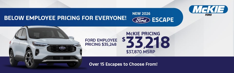 NEW 2026 ESCAPE