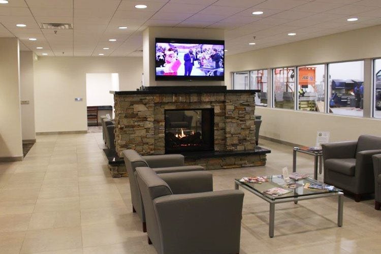 McKie Ford Lincoln Service Waiting Lounge