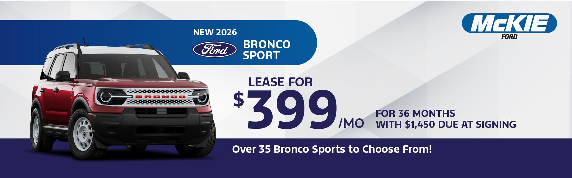 NEW 2026 BRONCO SPORT