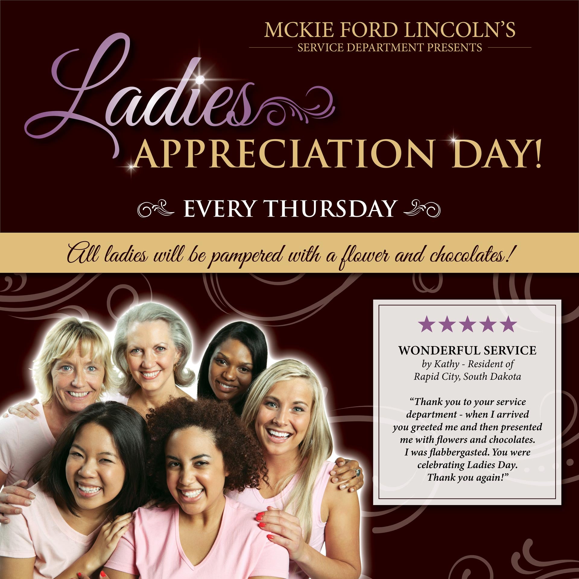 Ladies Appreciation at McKie Ford in Rapid City, SD
