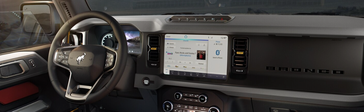 2024 Ford Bronco infotainment system