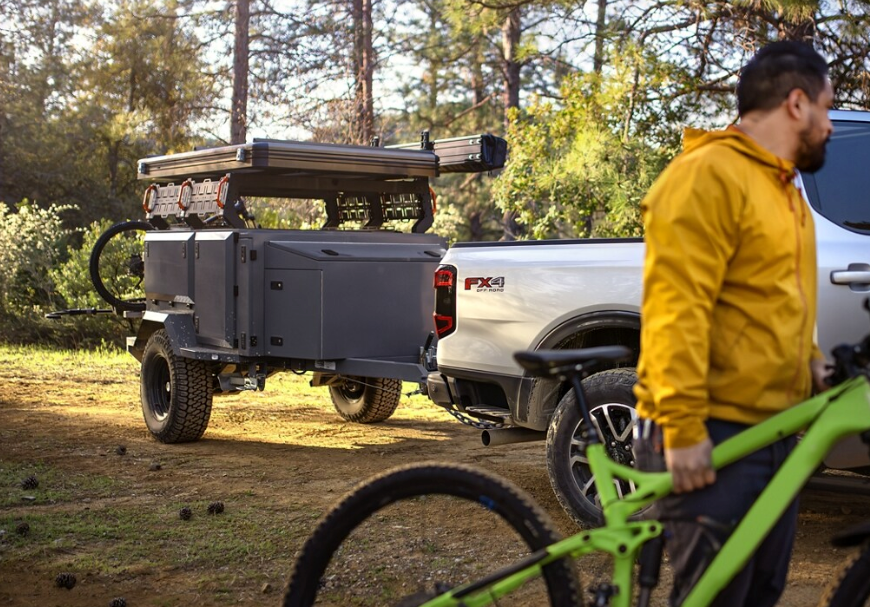 2025 Ford Ranger Tow Capacity - pulling a camper and bicycles