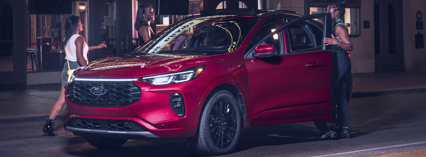 A red 2026 Ford Escape Side Profile