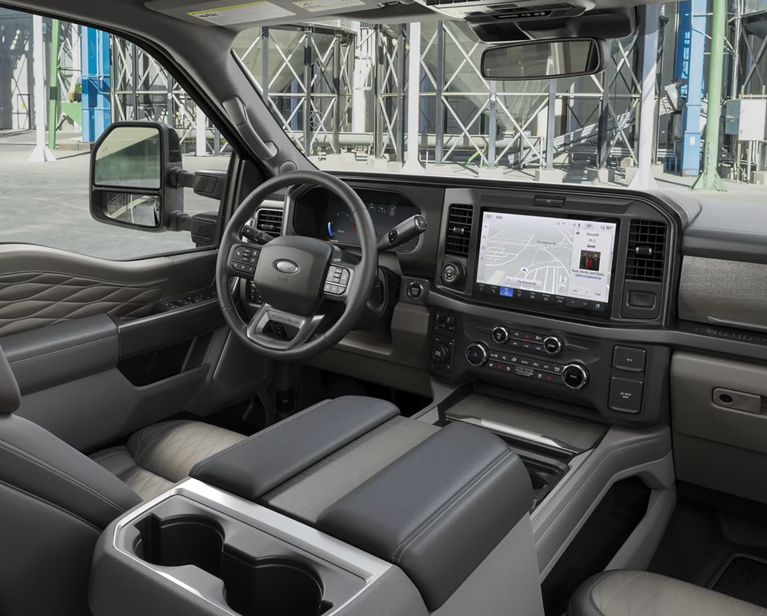 Ford Super Duty spacious interior