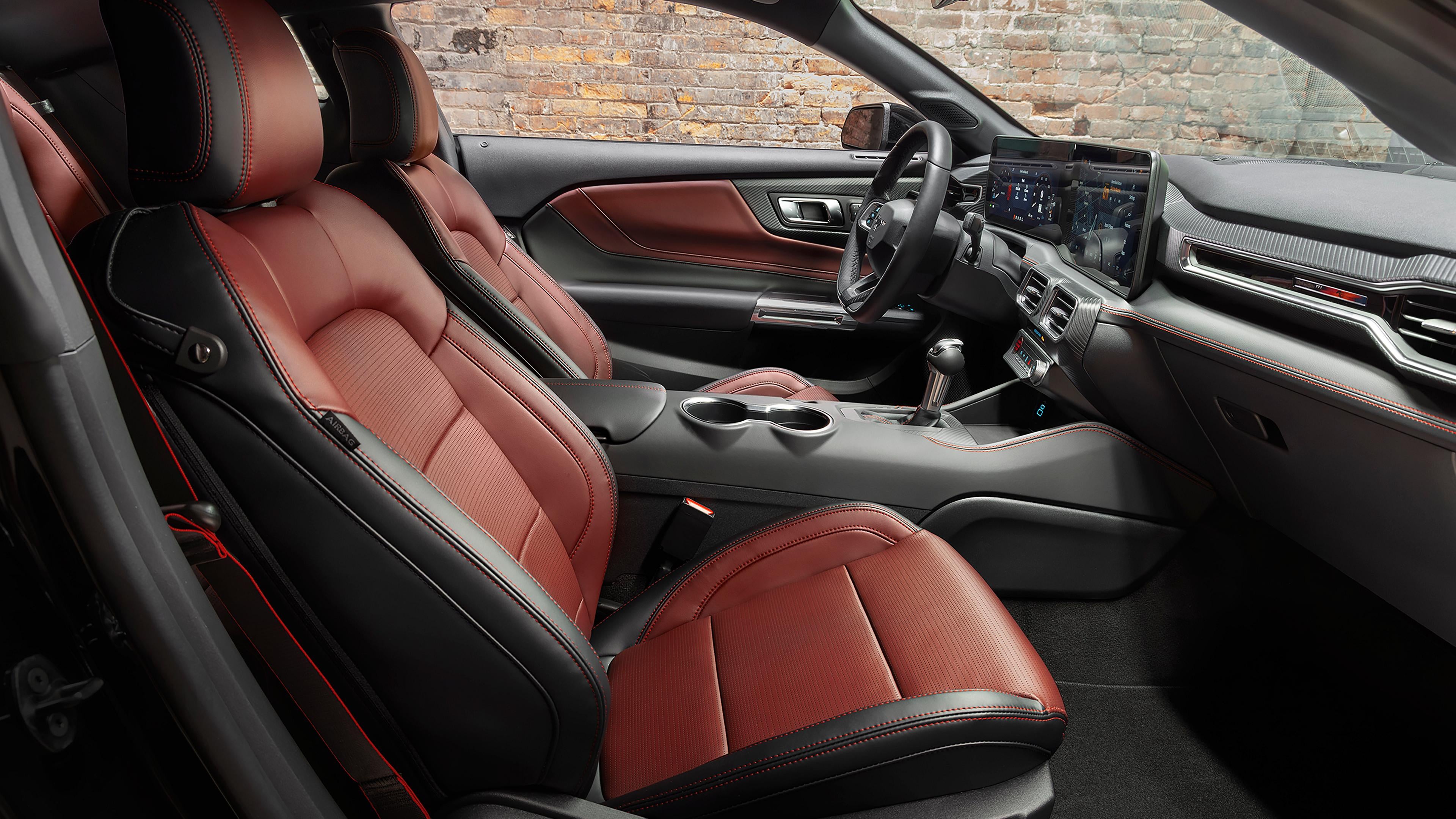 2026 Ford Mustang interior cockpit and digital displays