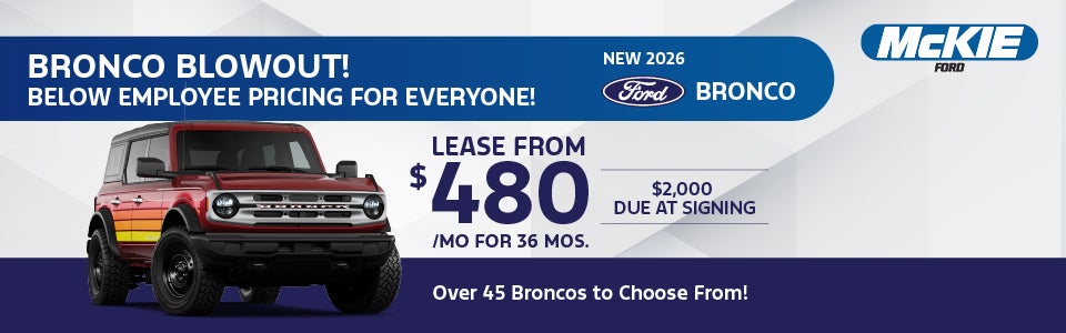 Bronco Blowout